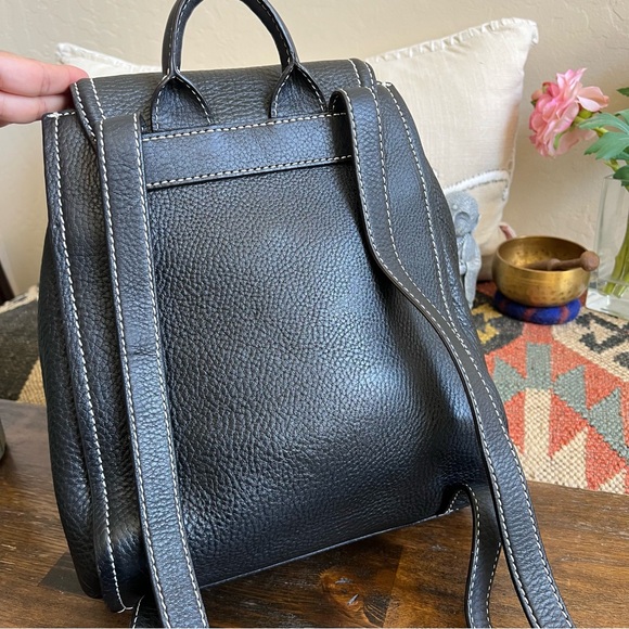 NWOT! Kate Spade $498 Claremont Drive Cody Cowhide Black Leather Backpack - Picture 7 of 16